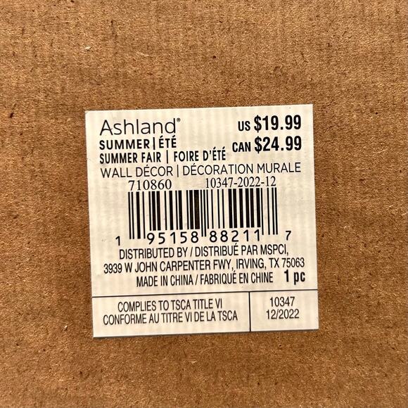 NEW Michaels "Let's Get Away" Wooden Hanging Wall Decor by Ashland - Picture 8 of 9